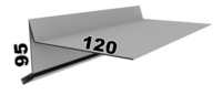 Торцевая планка 120х95 мм
