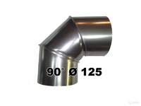 Отвод 90° ⌀125
