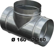 Тройник Ø160- Ø160