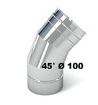 Отвод 45° ⌀100