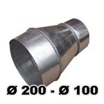 Переход Ø200 – Ø100