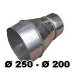 Переход Ø 250- Ø200