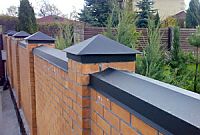 парапеты на забор под заказ